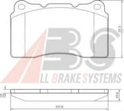 OEM Brake Pads/ABS 37479