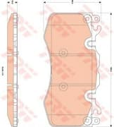 OEM PAD KIT, DISC BRAKE GDB1834