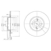 OEM BRAKE DISC (DOUBLE PACK) BG3186