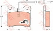 OEM PAD KIT, DISC BRAKE GDB1289