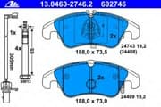 OEM PAD KIT, DISC BRAKE 13046027462