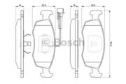 OEM BREMSBELAG 0986424515