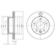 OEM BRAKE DISC (DOUBLE PACK) BG4067