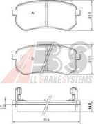 OEM Brake Pads/ABS 37515