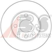 OEM Brake Discs/ABS 17362