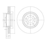 OEM BRAKE DISC (DOUBLE PACK) BG4071