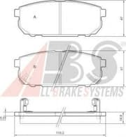 OEM Brake Pads/ABS 37362