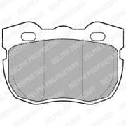 OEM BRAKE PAD AXLE SET LP599