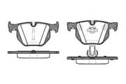 OEM Brake Pad Set, disc brake 038160