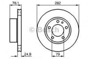 OEM BREMSSCHEIBE 0986478217