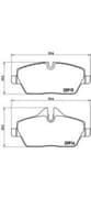 OEM Front Brake Pad Set, Disc Brake P06034