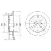 OEM BRAKE DISC (DOUBLE PACK) BG3867