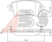 OEM Brake Pads/ABS 37289