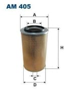 OEM FILTER ASSY, AIR ELEMENT AM405