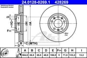 OEM BRAKE ROTOR 24012802691