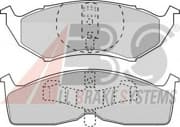 OEM PAD KIT, DISC BRAKE 38730