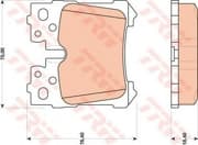 OEM PAD KIT, DISC BRAKE GDB3475