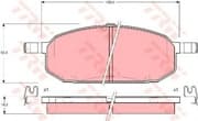 OEM BRAKE PAD GDB3153