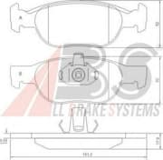 OEM Brake Pads/ABS 37132