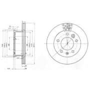 OEM BRAKE DISC (DOUBLE PACK) BG3236