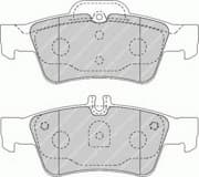 OEM PAD KIT, DISC BRAKE FDB1526