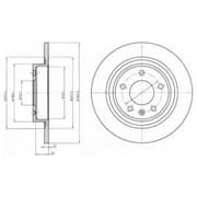 OEM BRAKE DISC (DOUBLE PACK) BG4279