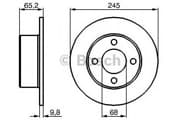 OEM BREMSSCHEIBE 0986478073