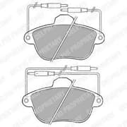 OEM BRAKE PAD AXLE SET LP741