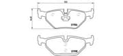 OEM brakepad P06025