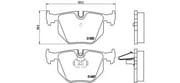 OEM PAD KIT, DISC BRAKE P06020