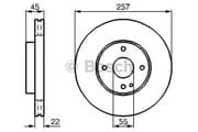 OEM BREMSSCHEIBE 0986478638