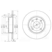 OEM BRAKE DISC (DOUBLE PACK) BG3771