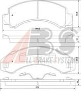 OEM Brake Pads/USA 38249