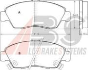 OEM PAD KIT, DISC BRAKE 36784