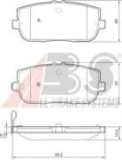 OEM Brake Pads/ABS 37550