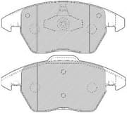 OEM PAD KIT, DISC BRAKE FDB1728