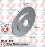 OEM DISC BRAKE ROTOR 100331020