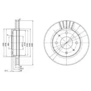 OEM BRAKE DISC (DOUBLE PACK) BG2763