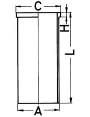 OEM LINER, ENGINE CYLINDER 89586190