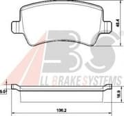 OEM Brake Pads/ABS 37562