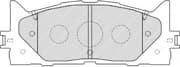 OEM PAD KIT, DISC BRAKE FDB1991