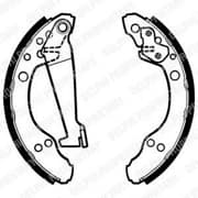 OEM BRAKE SHOE AXLE SET LS1277