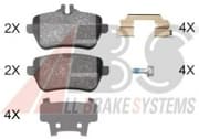 OEM Brake Pads/ABS 37946