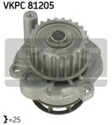 OEM WATER PUMP ASSY VKPC81205