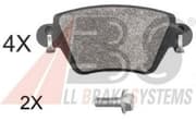 OEM Brake Pads/ABS 37897