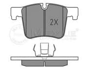 OEM Brake Pad Set, disc brake 0252519919