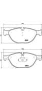 OEM PAD KIT, DISC BRAKE P06076