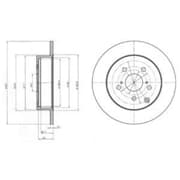 OEM BRAKE DISC (DOUBLE PACK) BG4291