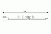 OEM SENSOR ASSY, BRAKE PAD WEAR 1987474569