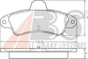 OEM PAD KIT, DISC BRAKE 36844